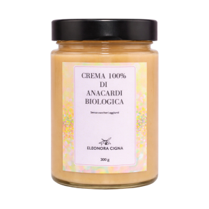 Crema 100% di anacardi biologica