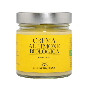 Crema 60% di mandorle biologiche al limone Eleonora Cigna