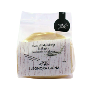 Panetto di pasta di mandorla biologica siciliana